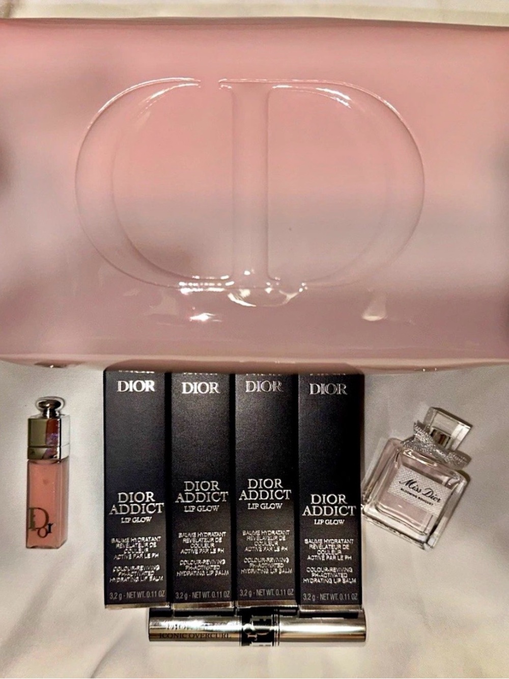 Dior Lip Glow Hydrating Balm Set — Soft Pink
